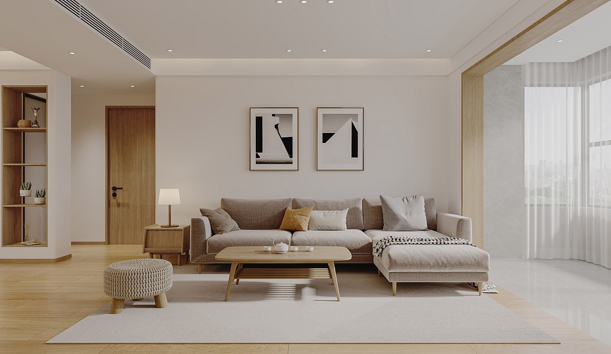 原木风客餐厅效果表现