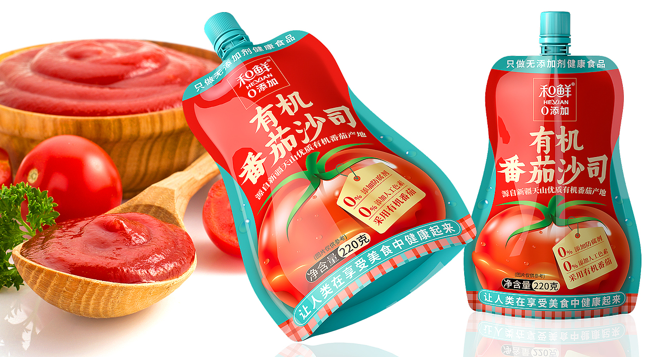 调味品包装设计丨番茄酱包装设计丨食品包装设计丨酱料
