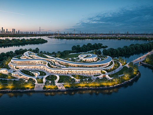 AI创意设计17-湖心岛的旋律