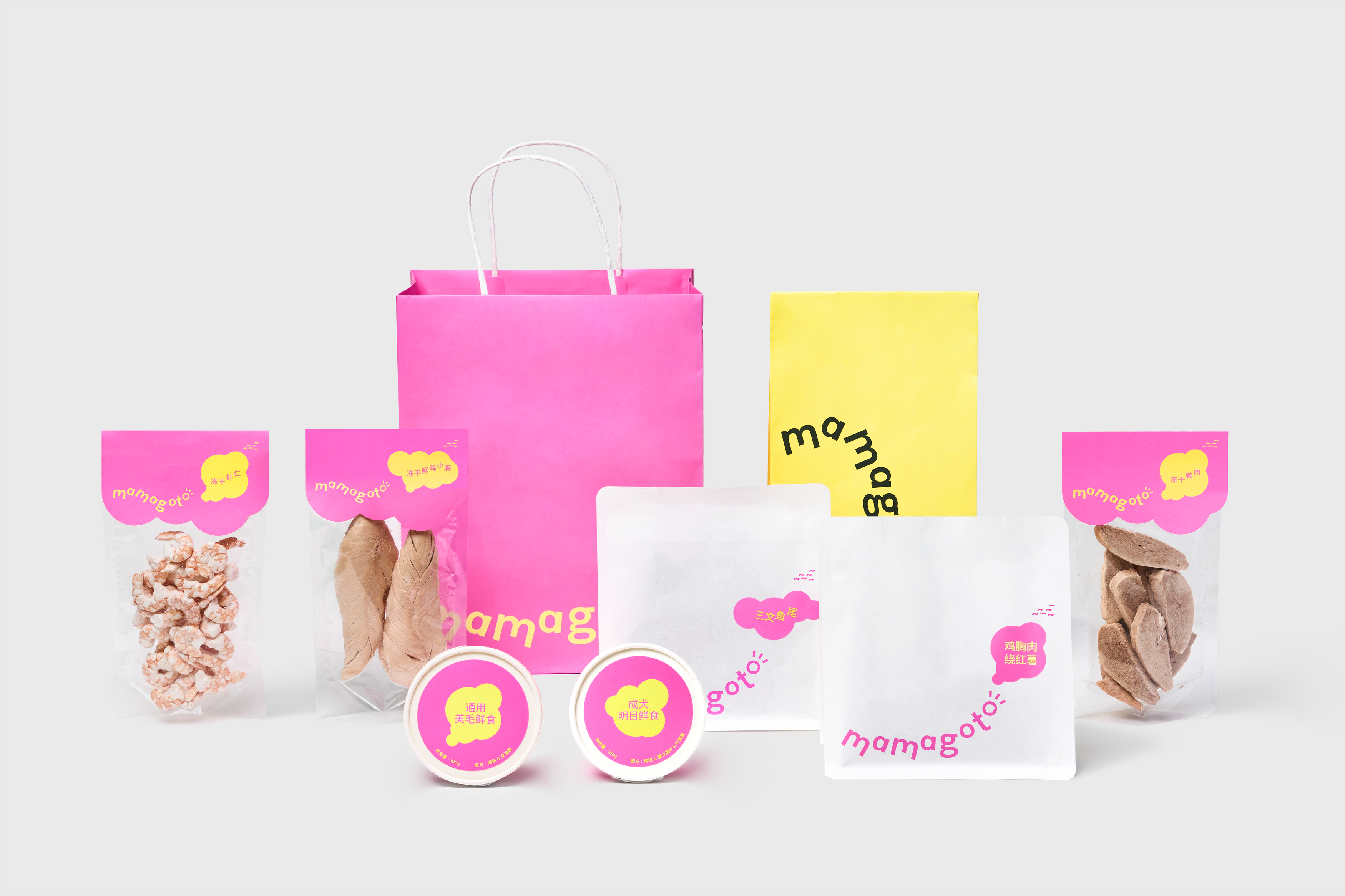 毛孩子的日常,值得被用心对待-Mamagoto宠物品牌及包装设计|365天的好设计NO.98