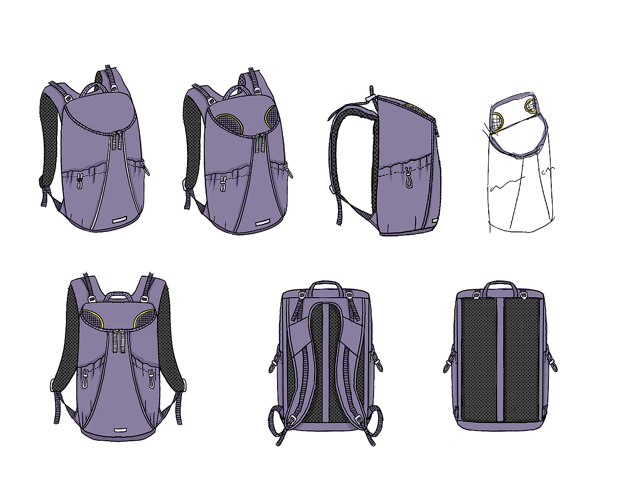 包袋procreate手绘（图ZMzkxODYzMjg0） - 生活用品 - 站酷设计师火星老菜原创素材 - 站酷ZCOOL