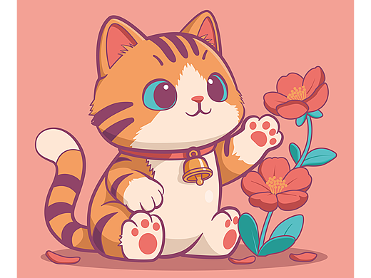 猫矢量图