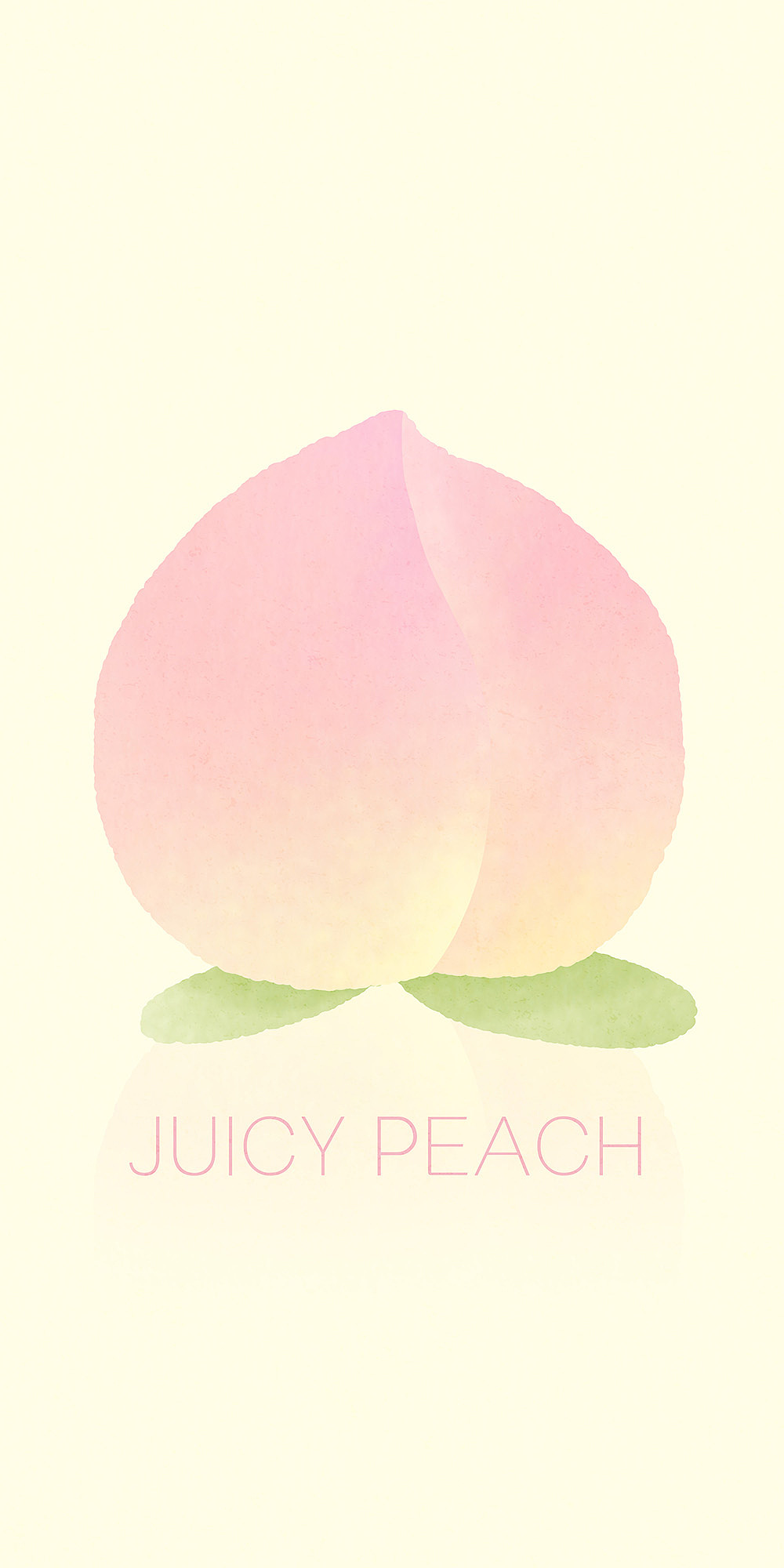 夏日清新水蜜桃壁纸