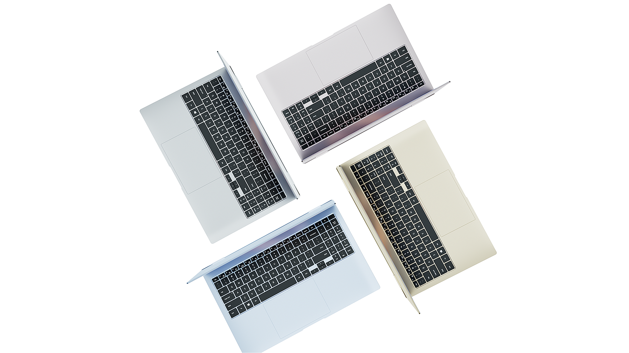 笔记本产品展示动画