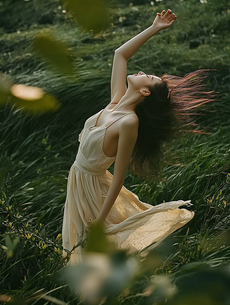 MJ人物 | 自然活力 | 舒展（图ZMzkxODc1MTIw） - AI作品 - 站酷设计师贝拉学AI原创素材 - 站酷ZCOOL