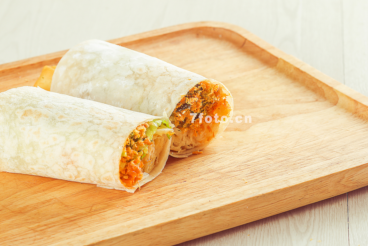 手卷美食图 | 平面图kv拍摄