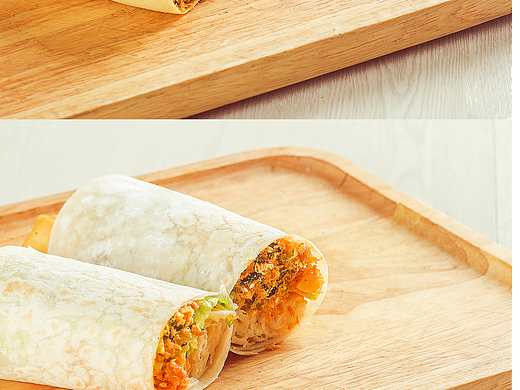 手卷美食图 | 平面图kv拍摄