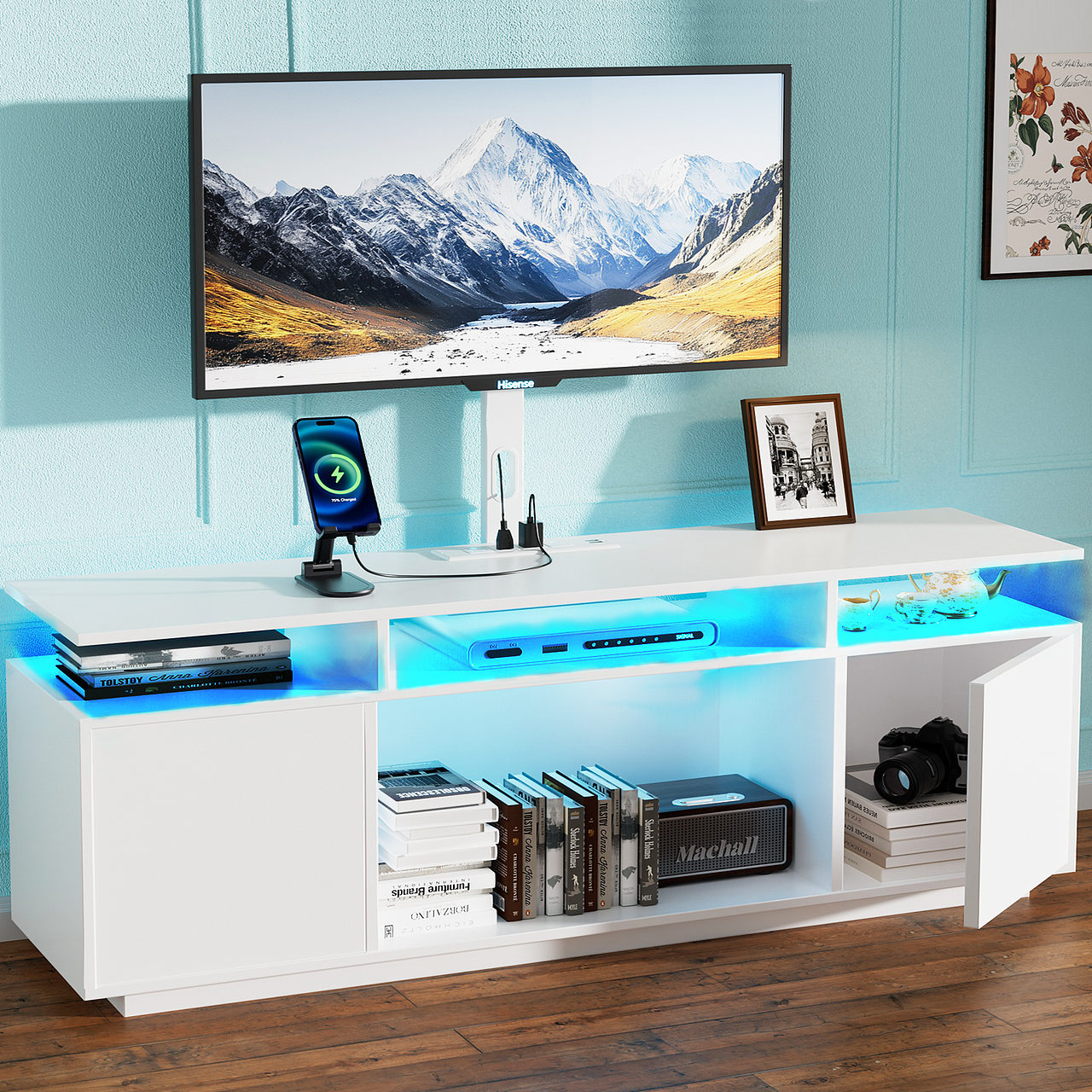 电视柜亚马逊建模渲染