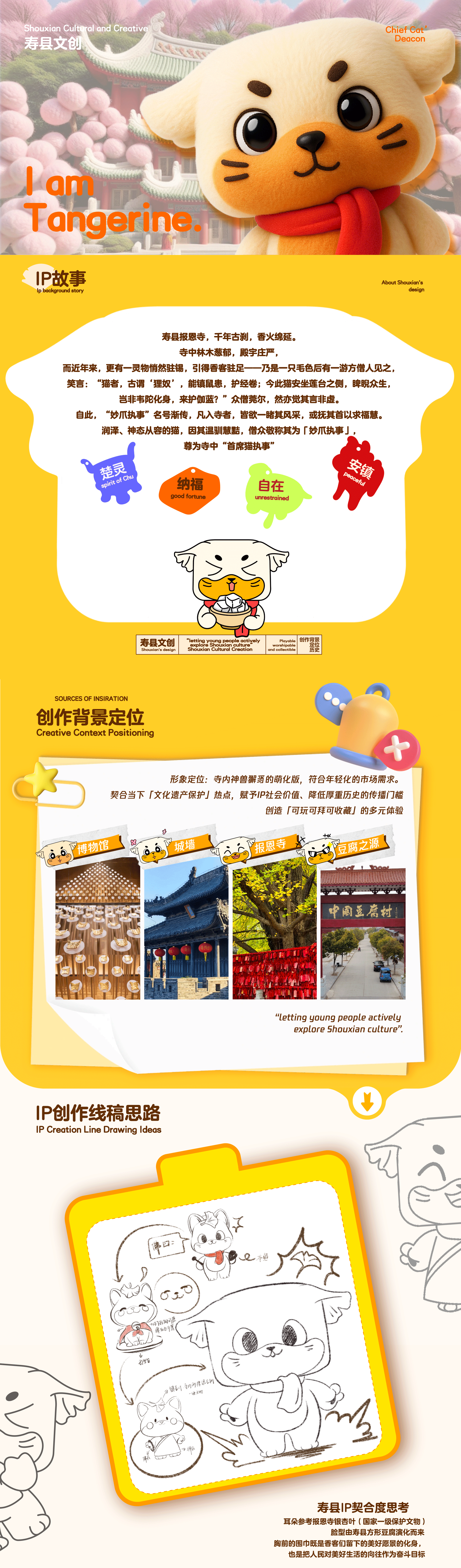 寿县报恩寺"首席猫执事"—禅橘