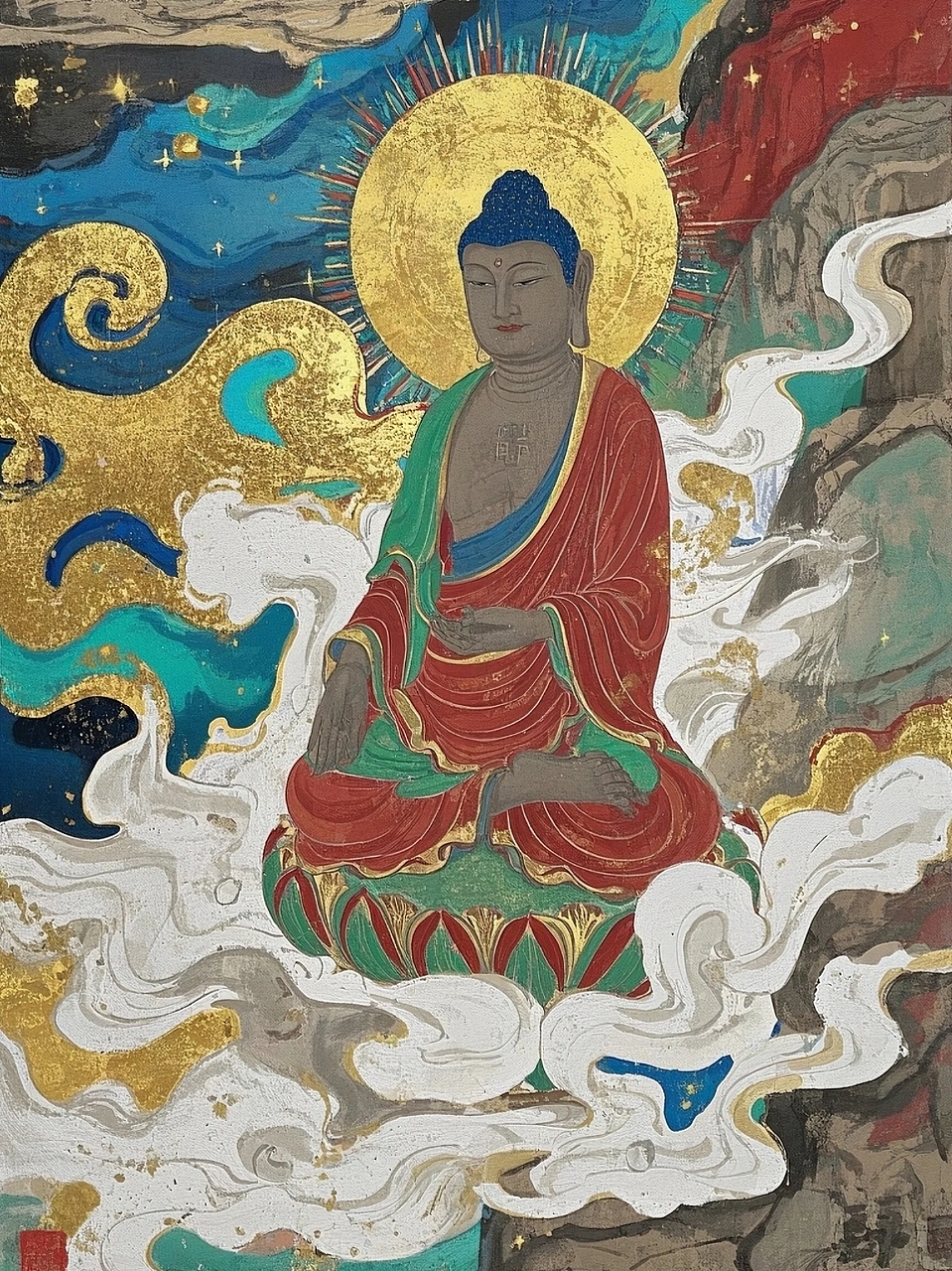 地藏王菩萨,又称“地藏菩萨”,是佛教中的一位重要菩萨,常被称为“地藏菩萨大愿王”。他在佛教中被尊奉为“救度众生、普渡众生”的伟大菩萨,是地藏界的护法神。他的誓愿十分深远,愿意承受无尽的痛苦与困难,直到地狱中的一切灵魂都得以解脱,才能真正进入涅槃。
地藏菩萨的形象通常象征着他的大愿力和无私奉献的精神。传说他在古代与释迦牟尼佛立下誓言,将深入地狱,帮助所有受困的灵魂解除痛苦与束缚。地藏菩萨不畏困难,承诺继续为众生度化,直至所有众生都能得以解脱。作为“无穷愿力的菩萨”,他是慈悲、力量与希望的化身。<br>地藏菩萨的象征意义: