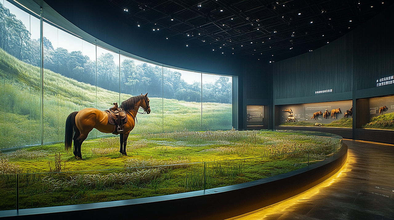 马文化展厅（图ZMzkxOTA4MjY0） - 展陈设计 - 站酷设计师卯一卯原创素材 - 站酷ZCOOL