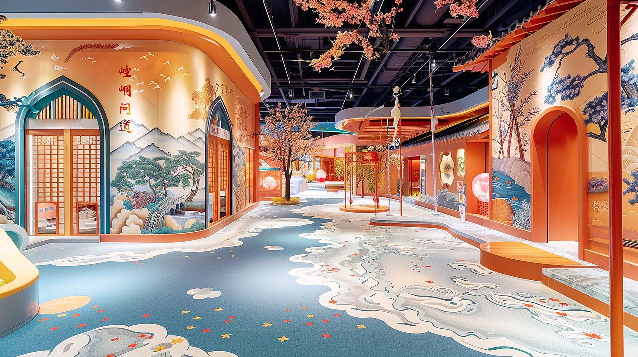 丝路文化（图ZMzkxOTA5NDY0） - AI作品 - 站酷设计师卯一卯原创素材 - 站酷ZCOOL