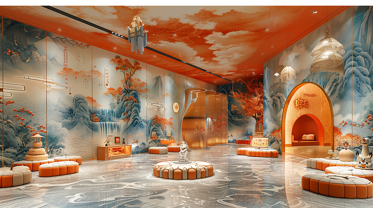 丝路文化（图ZMzkxOTA5NjE2） - 展陈设计 - 站酷设计师卯一卯原创素材 - 站酷ZCOOL