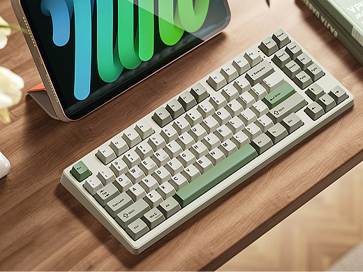 时尚的复古键盘