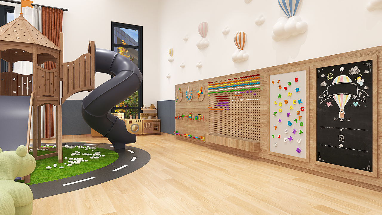 校园婴幼儿照护中心（图ZMzkxOTE5NTQ0） - 展陈设计 - 站酷设计师宁波设计狮原创素材 - 站酷ZCOOL