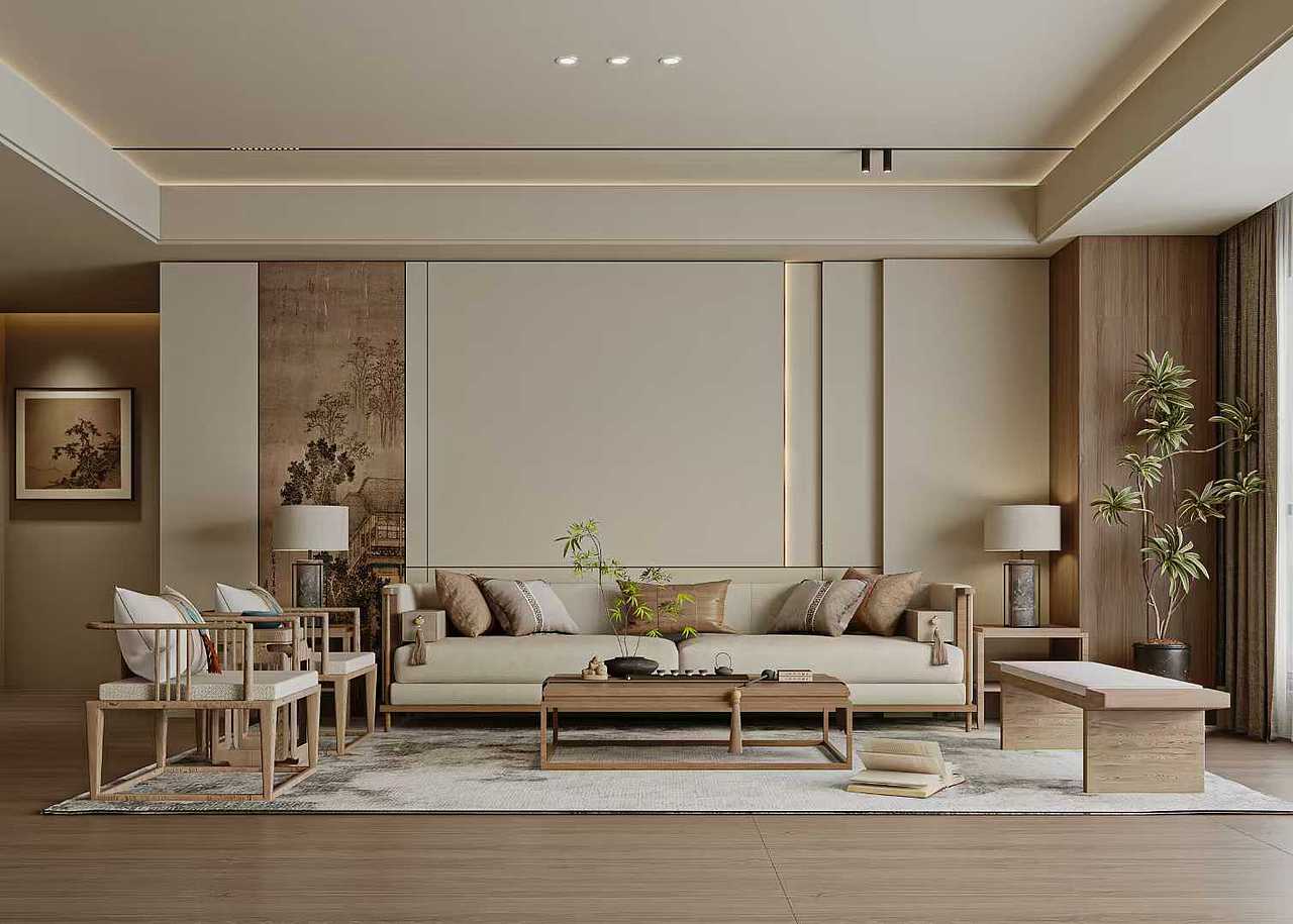 宋式客厅风格- 简约雅致