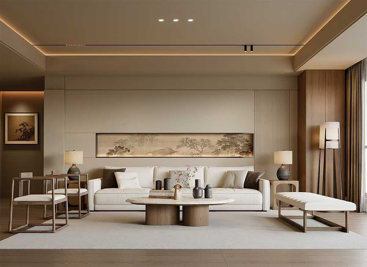 宋式客厅风格- 简约雅致