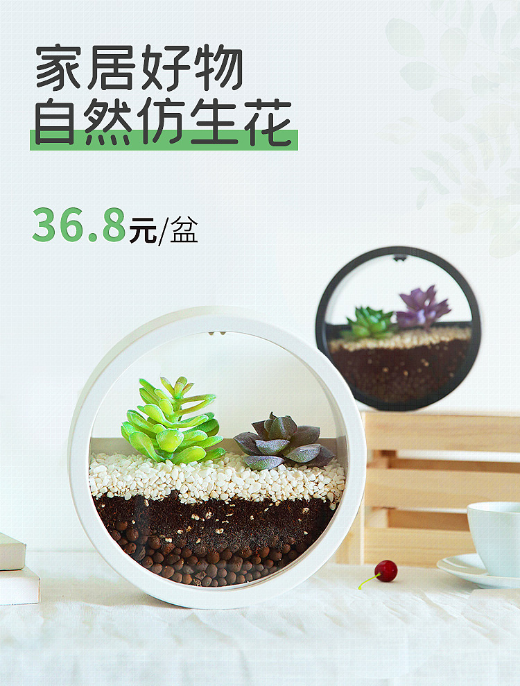 绿植手机端海报【2020年】