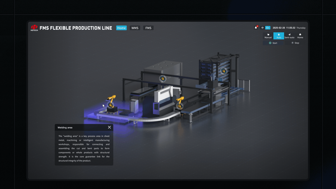 工业系统 柔性生产线/焊接生产线