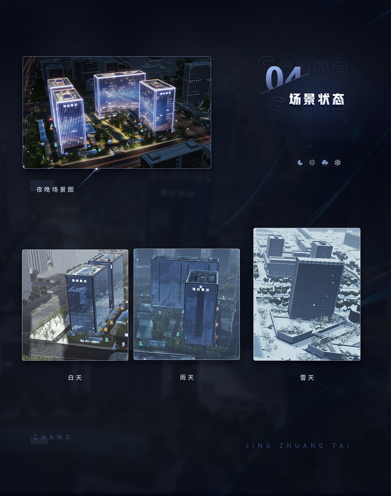 智慧园区可视化大屏 | 山海鲸可视化数字孪生项目案例（图ZMzkxOTI0MzM2） - 其他UI - 站酷设计师山海鲸可视化原创素材 - 站酷ZCOOL