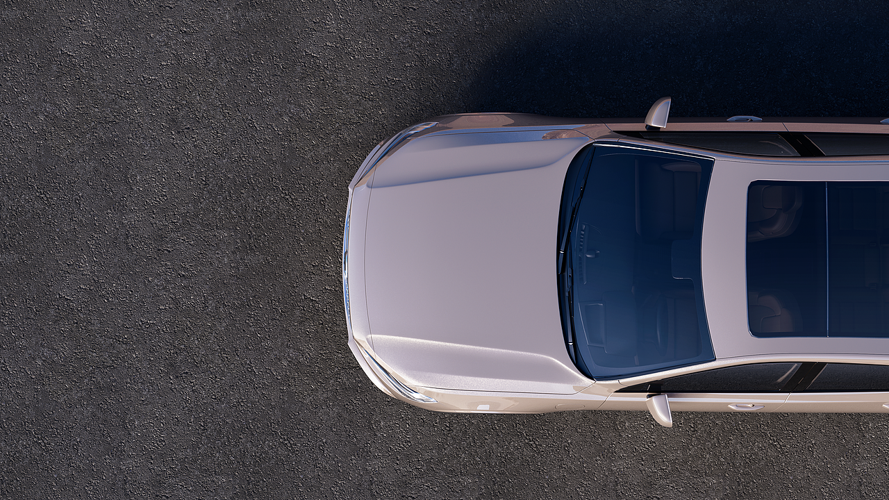 个人作品 volvo S90 汽车渲染