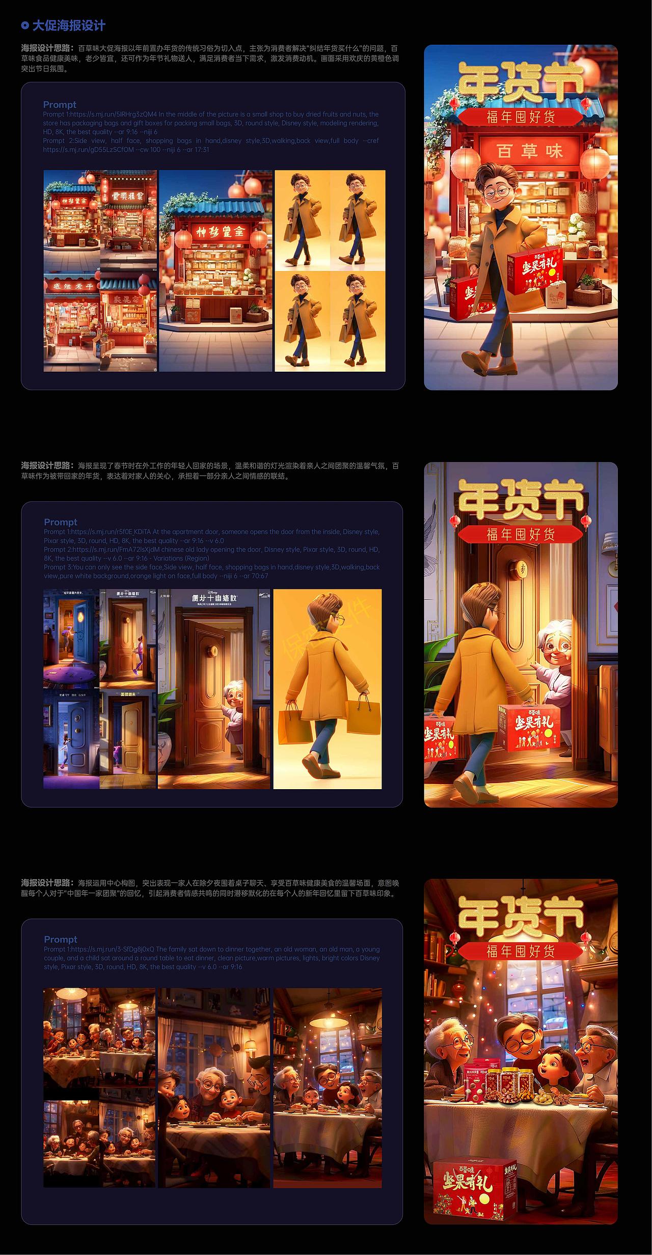 AIGC-IP 海报 3D图标