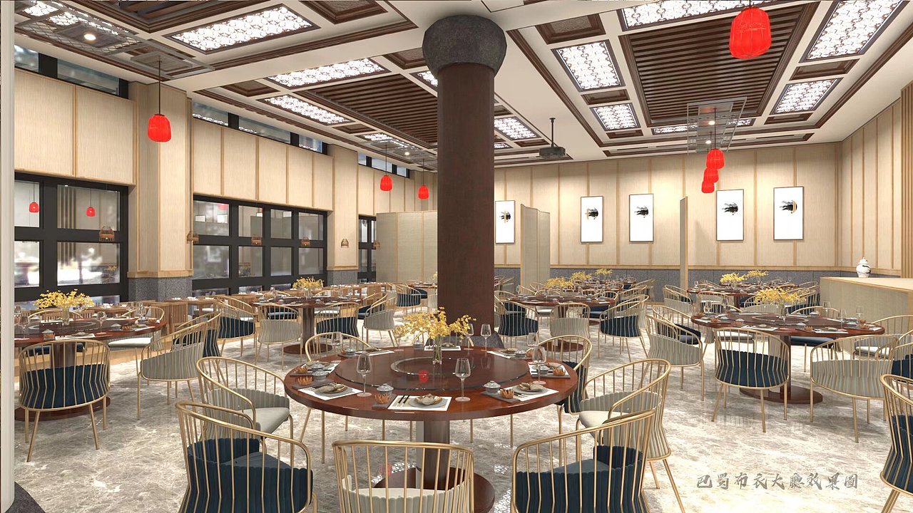 巴蜀布衣饭店设计（图ZMzkxOTQxNTA4） - 商业空间设计 - 站酷设计师yorick1983原创素材 - 站酷ZCOOL