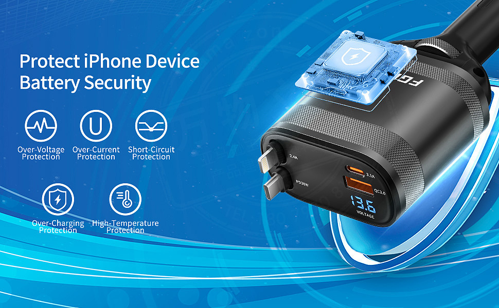 跨境电商亚马逊车载充电器产品建模渲染主图A+设计