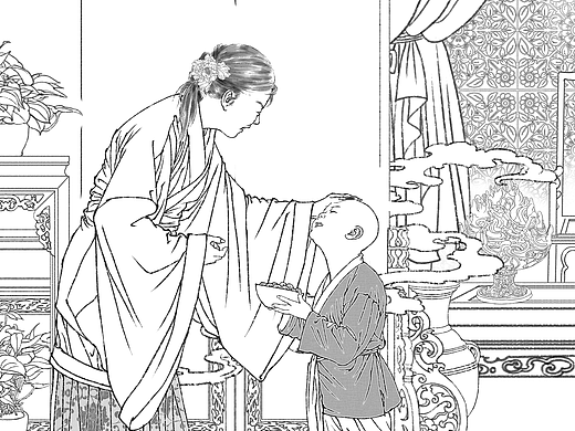 纪保超插画设计《司马光》——【中华先贤人物故事汇】