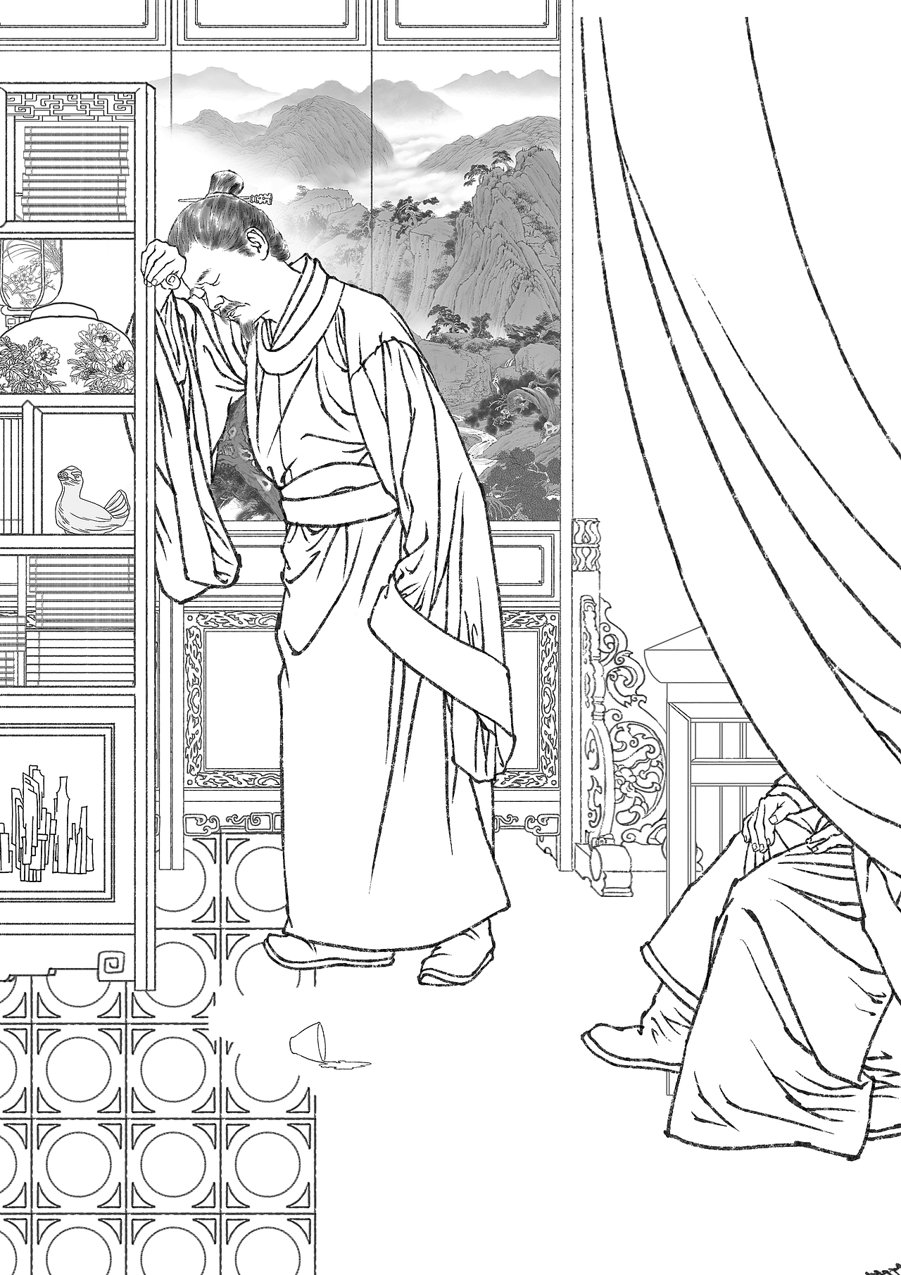 纪保超插画设计《司马光》——【中华先贤人物故事汇】（图ZMzkxOTUzMDcy） - 商业插画 - 站酷设计师纪保超原创素材 - 站酷ZCOOL