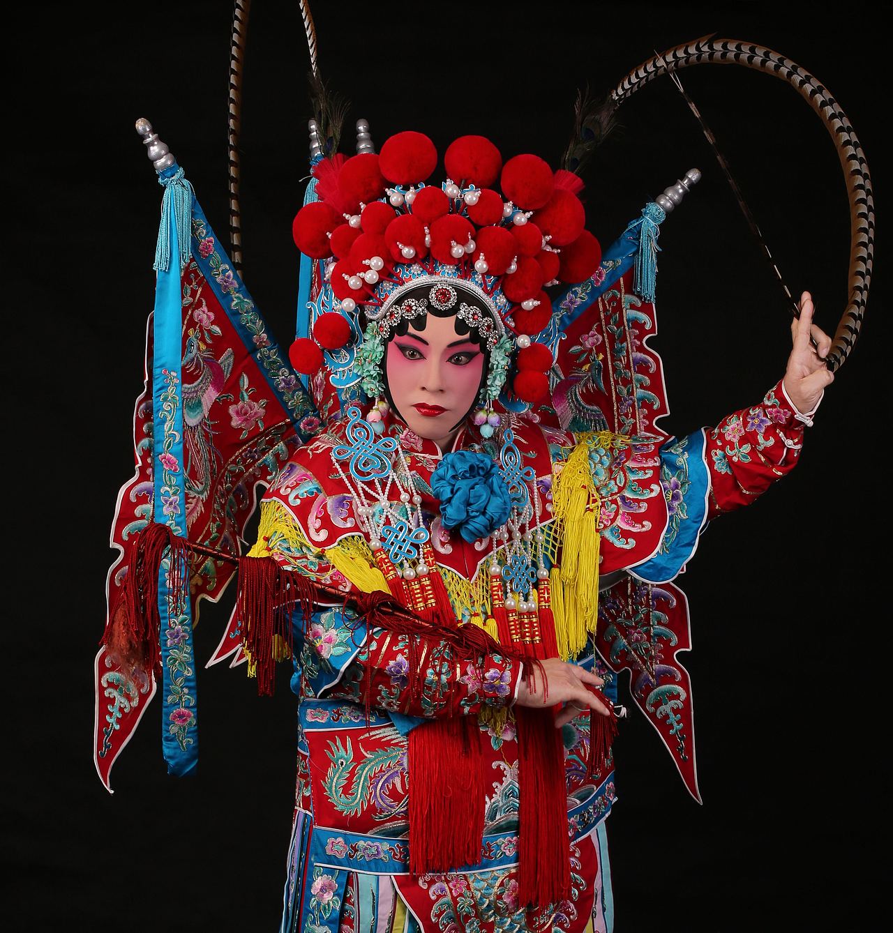 我的京剧照 刀马旦旦角 戏曲旦角化妆46