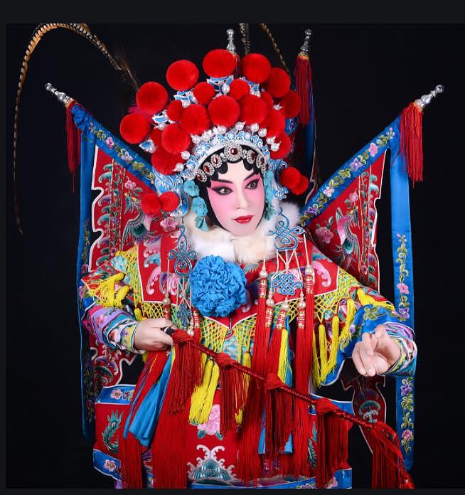 我的京剧照 刀马旦旦角 戏曲旦角化妆46