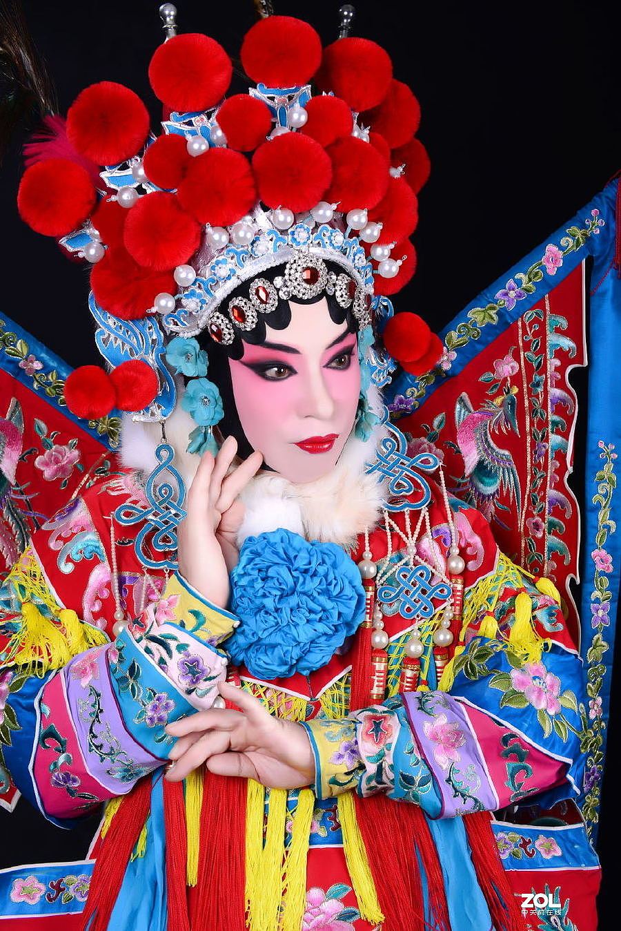 我的京剧照 刀马旦旦角 戏曲旦角化妆46