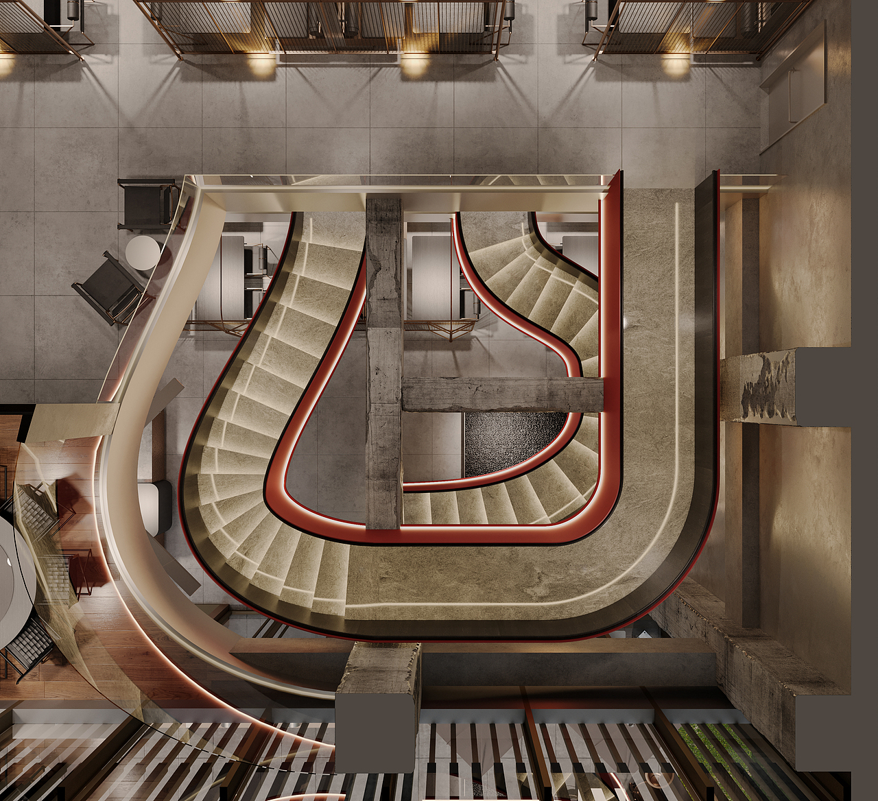 售楼部蜕变工业风餐吧｜西安「长安炙」烧烤店全案设计