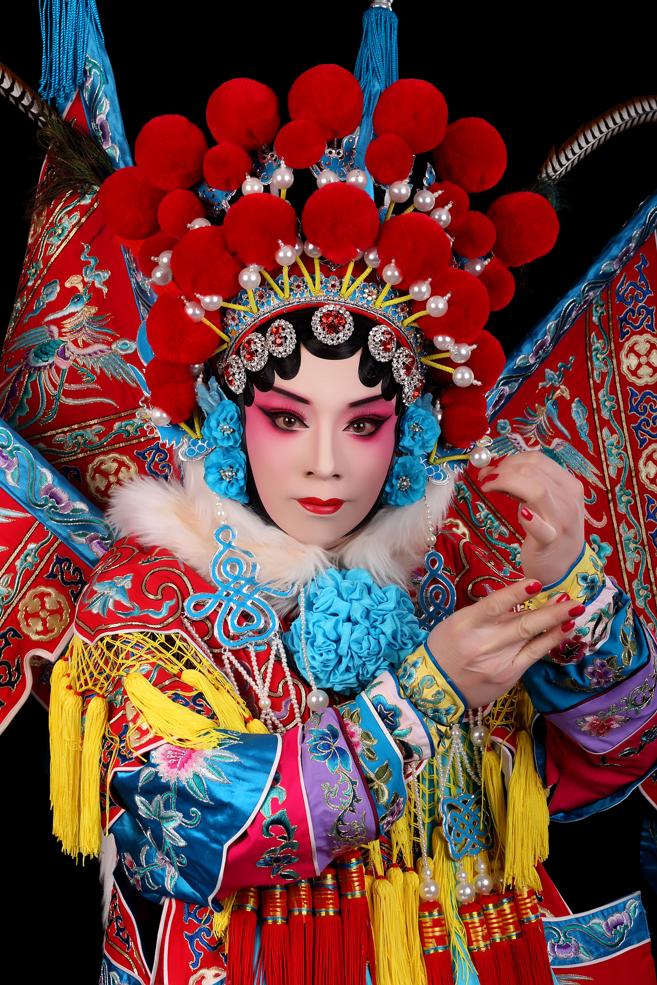 我的京剧照    刀马旦旦角   戏曲旦角化妆54