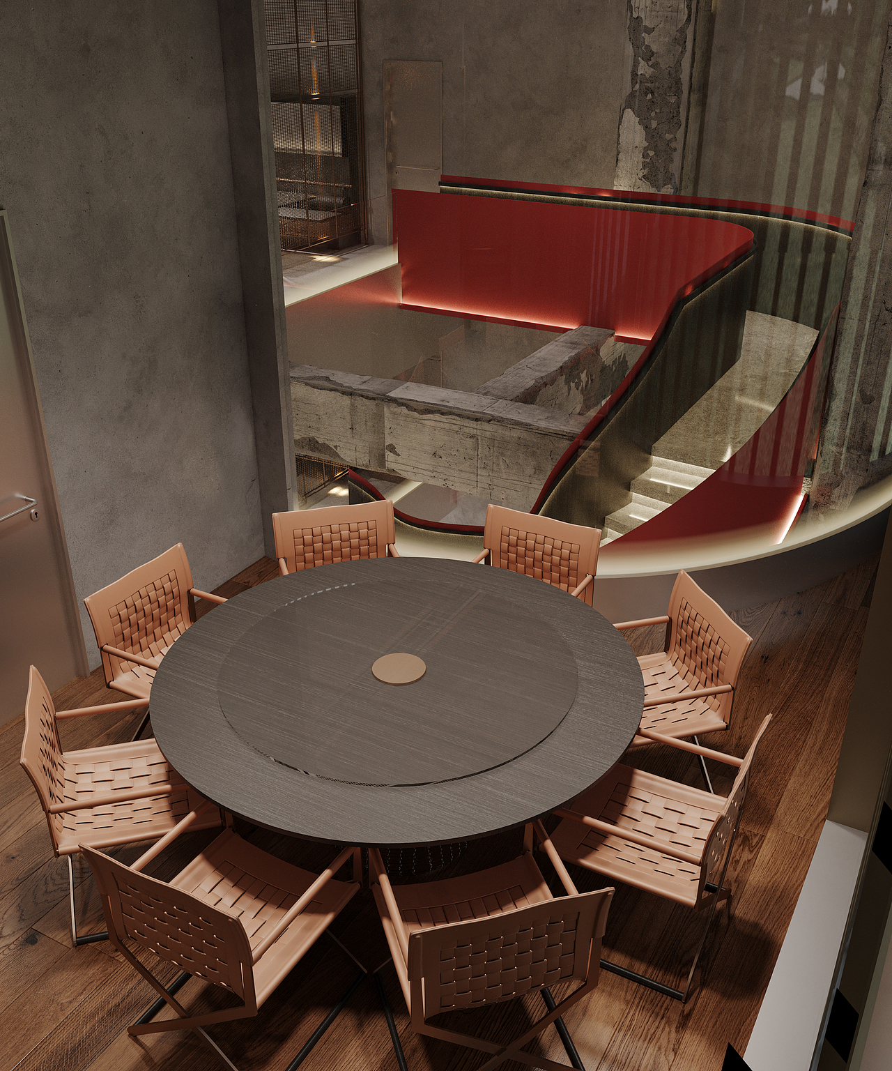 售楼部蜕变工业风餐吧|西安「长安炙」烧烤店全案设计