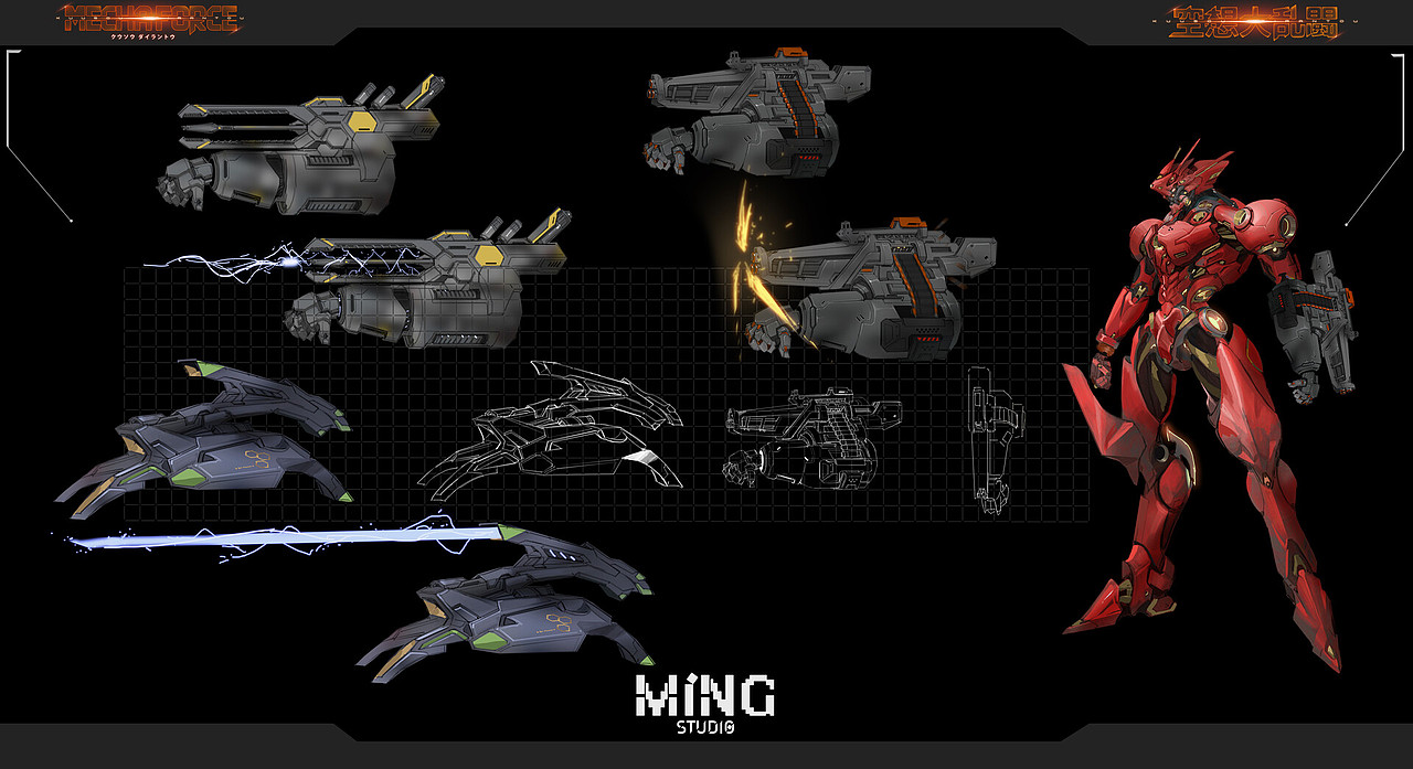 《Mecha Force》&《空想大乱斗》（图ZMzkxOTYwOTI4） - VR设计 - 站酷设计师燃烧的笔尖原创素材 - 站酷ZCOOL