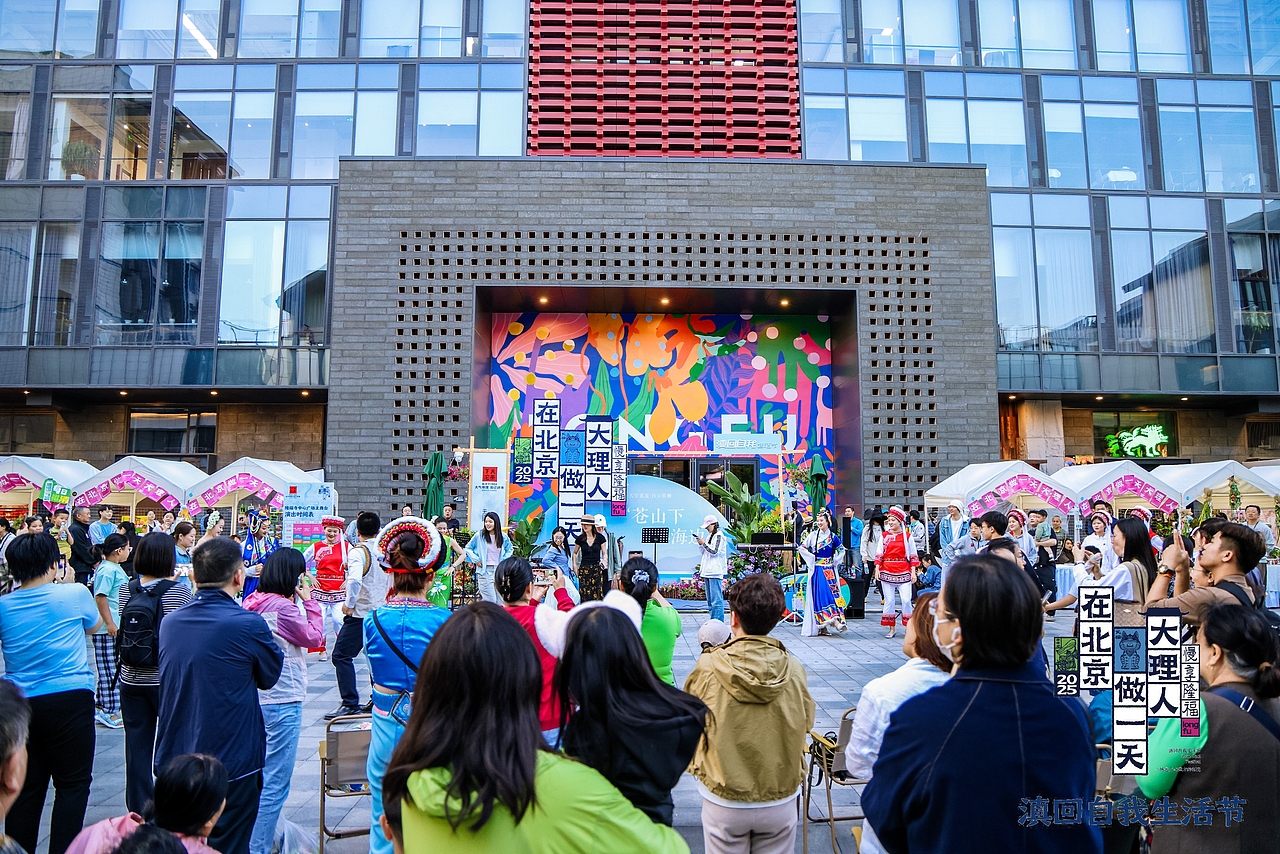 在北京做一天大理人 · 文创印章插画