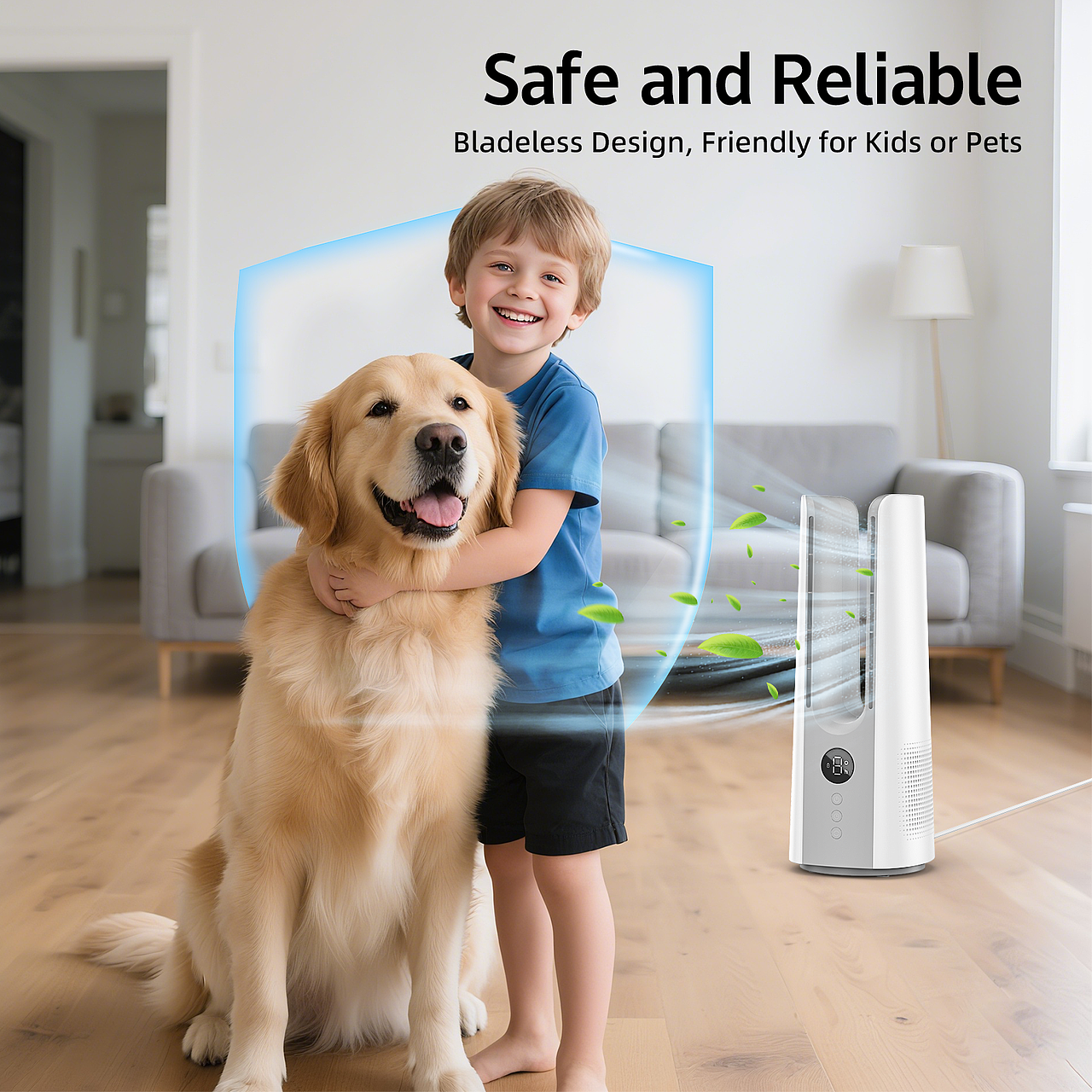 亚马逊套图 风扇 白色