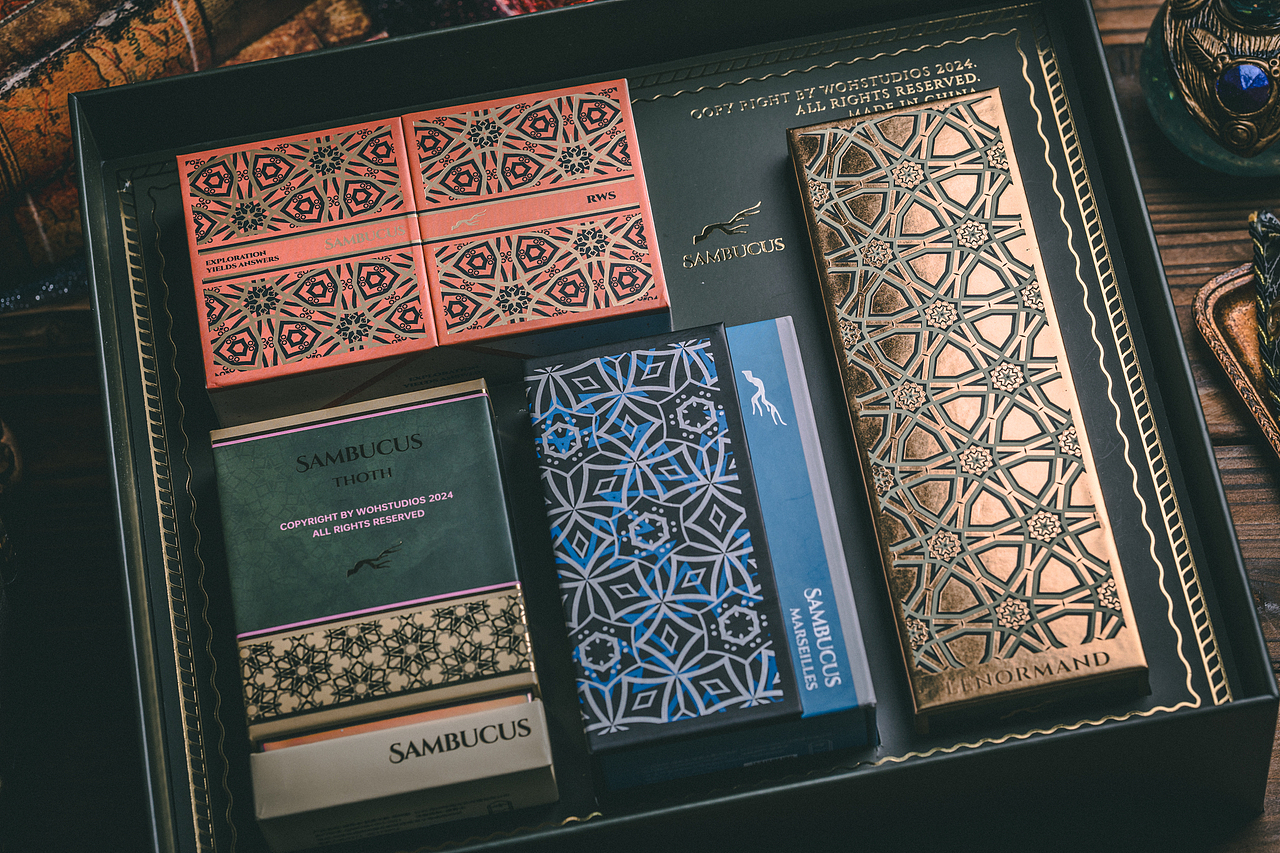 接骨木Ⅱ 塔罗牌/利诺曼 共生树礼盒 平面设计