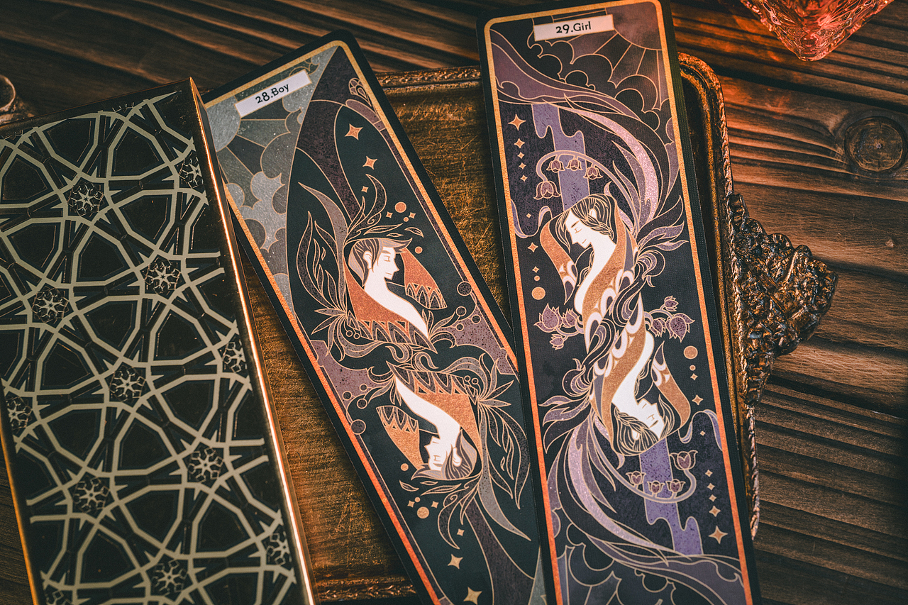 接骨木Ⅱ 塔罗牌/利诺曼 共生树礼盒 平面设计