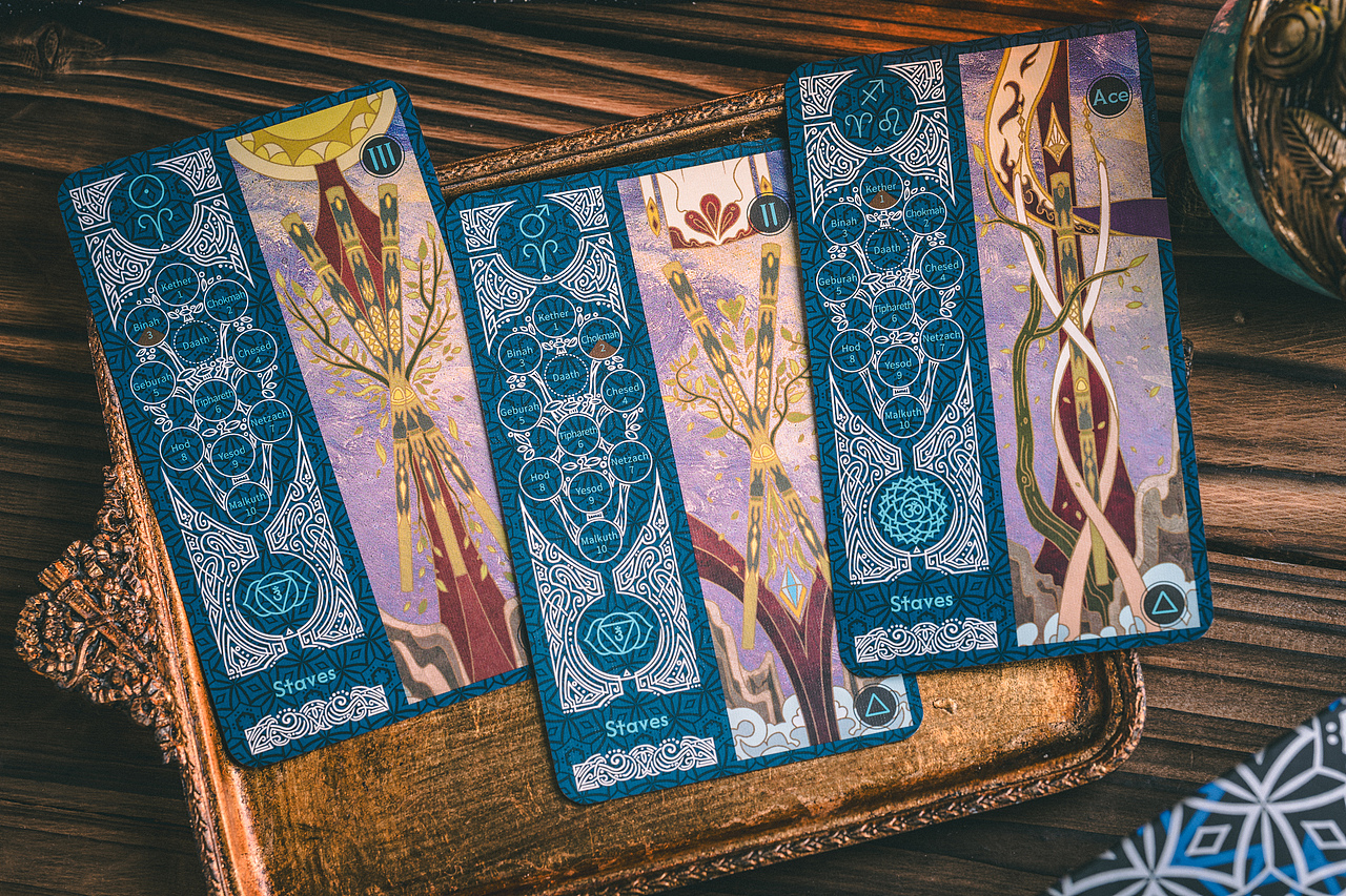 接骨木Ⅱ 塔罗牌/利诺曼 共生树礼盒 平面设计