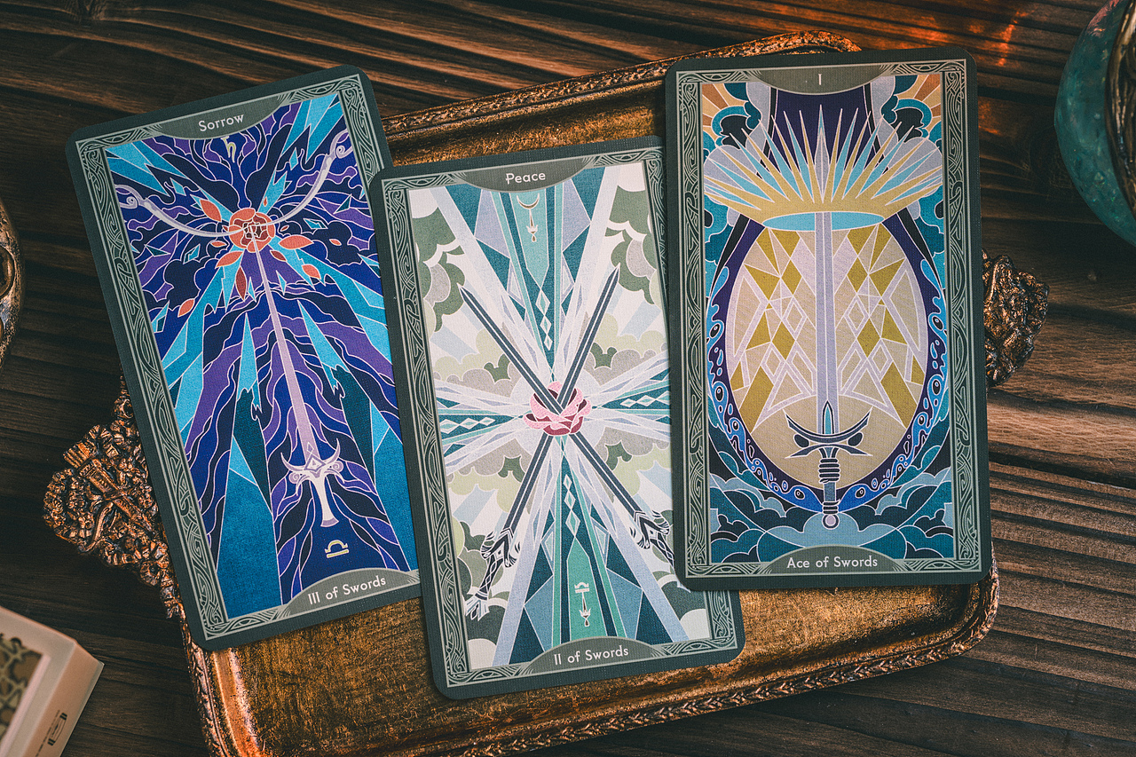 接骨木Ⅱ 塔罗牌/利诺曼 共生树礼盒 平面设计