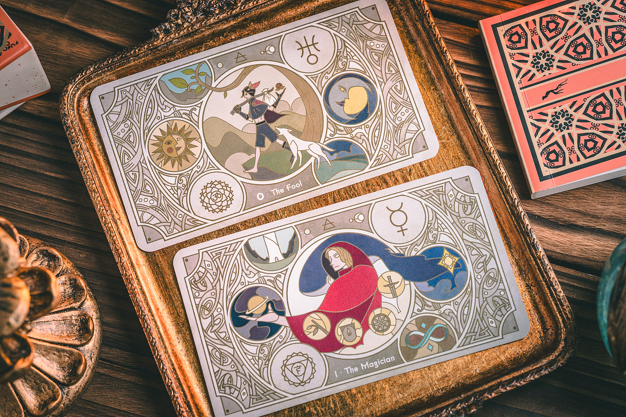 接骨木Ⅱ 塔罗牌/利诺曼 共生树礼盒 平面设计