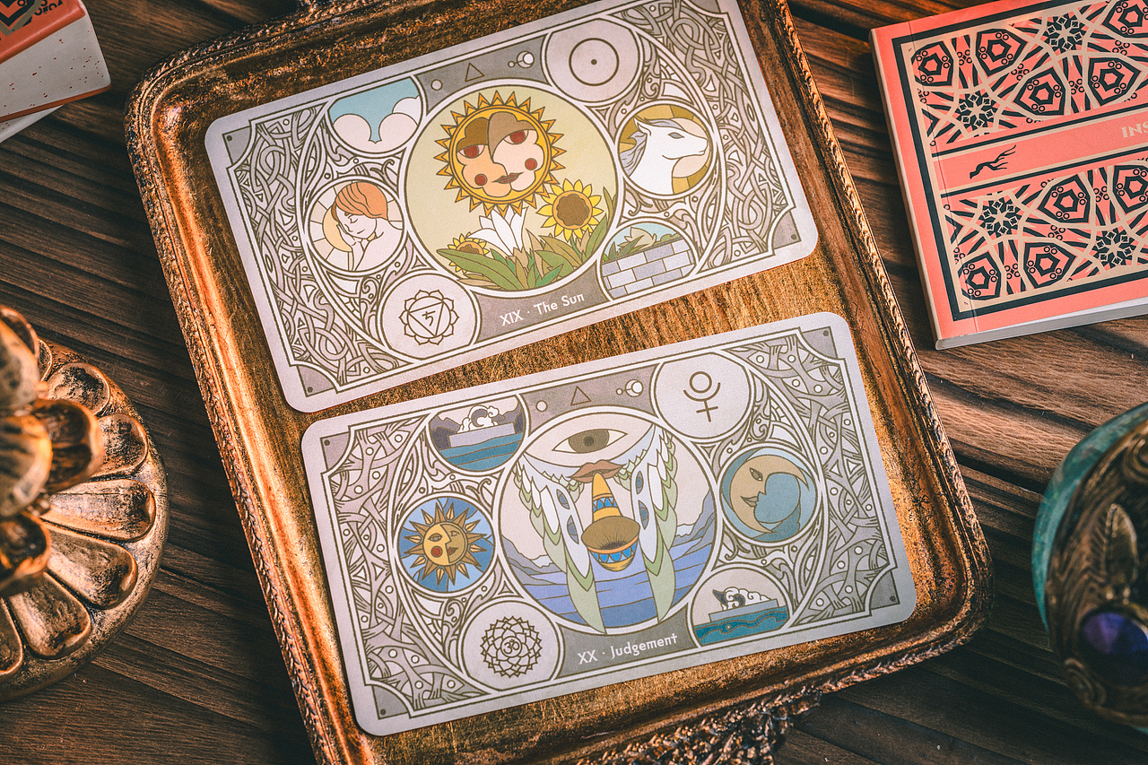 接骨木Ⅱ 塔罗牌/利诺曼 共生树礼盒 平面设计