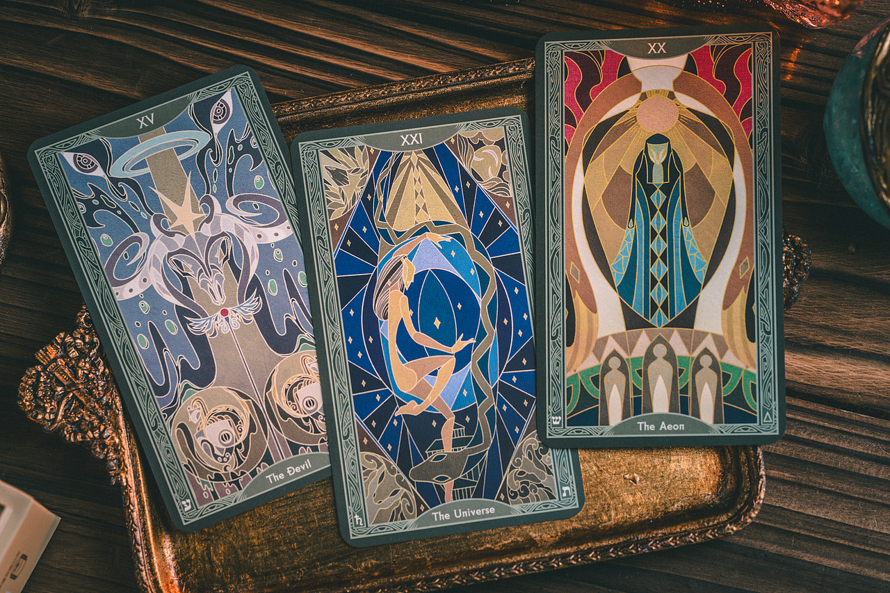 接骨木Ⅱ 塔罗牌/利诺曼 共生树礼盒 平面设计