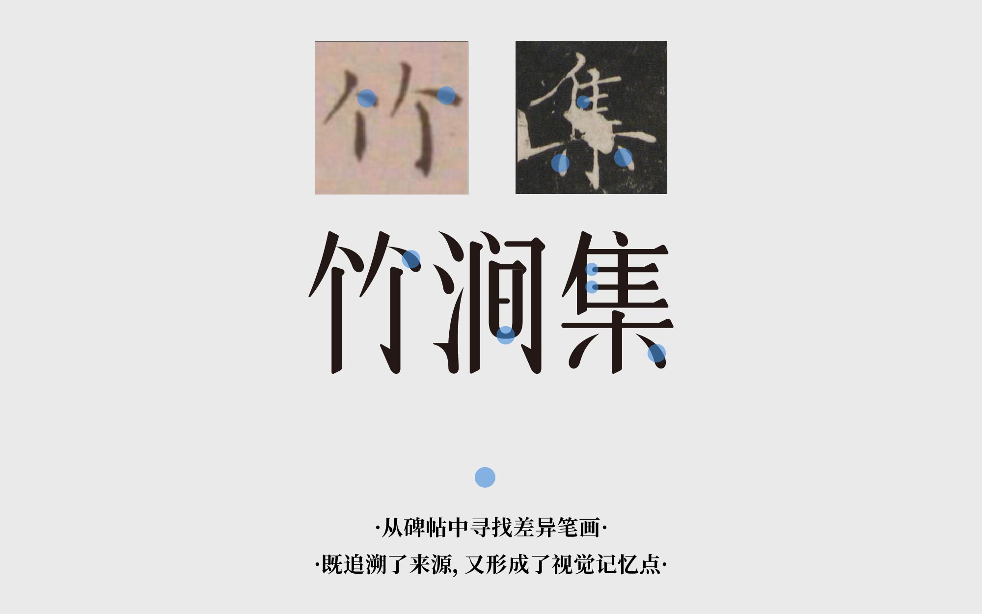 纯手工【字体设计】如何从碑帖书体获取灵感（图ZMTUxMjIwMjg=） - 教程 - 站酷设计师渐圆Design原创素材 - 站酷ZCOOL