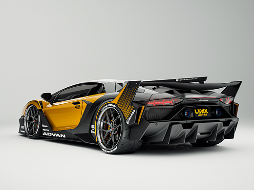 兰博基尼 Aventador GT-EVO UE5-FULL-CGI