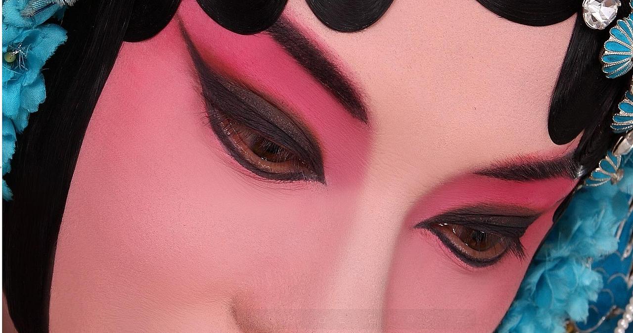 我的京剧照 旦角花旦红娘 戏曲旦角化妆