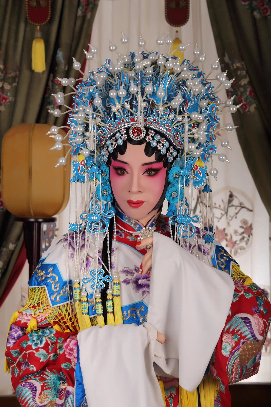 我的京剧照 旦角花旦红娘 戏曲旦角化妆